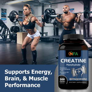 Cápsulas de Creatina Monohidrato OEM, Fuerza Muscular, Crecimiento Muscular, Recuperación, Promueve el Rendimiento Atlético de Élite - Product Image 4