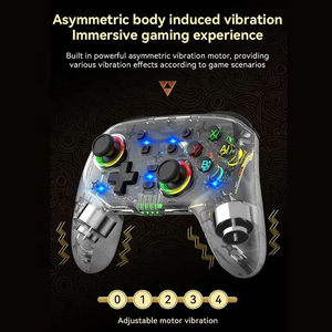 Control <span class=keywords><strong>de</strong></span> Juego Inalámbrico con Vibración S09 BT Personalizado <span class=keywords><strong>de</strong></span> Fábrica para Consola <span class=keywords><strong>de</strong></span> <span class=keywords><strong>Juegos</strong></span> Switch Pro - Product Image 5
