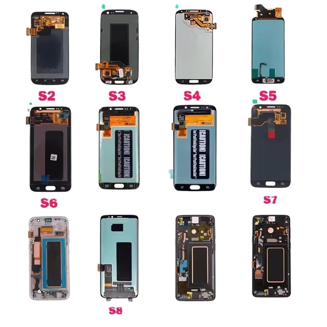Wholesale High Quality LCD Replacement Screen for for S8 S10 S20 Mobile Phones with 1 Year Warranty