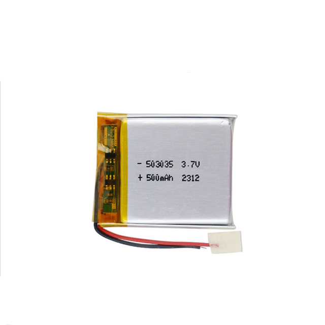 3.7V 500mAh Lithium Polymer Battery 503035 Li-polymer Batterie Akku LP503035 With Pcm