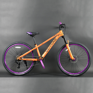 Mountain Bike da Discesa di Alta Qualità da 27.5 Pollici, Speciale Bici Cinese MTB con Forcella in Acciaio e Sistema Frenante a Disco - Product Image 4
