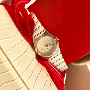 High-end Luxury Stainless Steel Strap Sapphire <b>Crystal</b> 40mm Waterproof Lightweight Unisex Daily Use Star <b>Cluster</b> Omegaes - Product Image 2