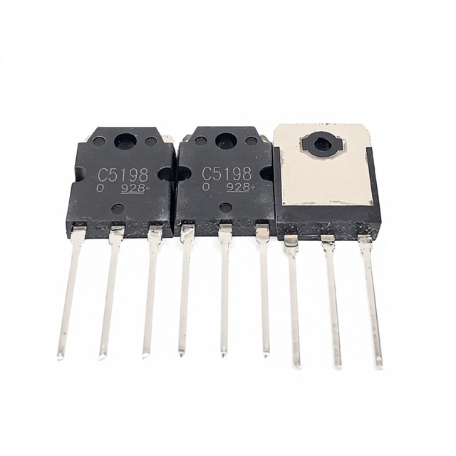 2SC5198 RF High Power In-Line NPN Transistor Audio Power Amplifier Board Pairing Tube 140V 10A 100W TO-3P