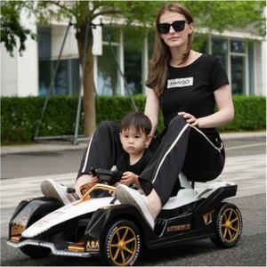 Go-Kart Elettrico per Bambini con Doppia Trazione, Batteria 12V, in Plastica, per Bambini e Bambine dai 5 ai 7 Anni - Product Image 5