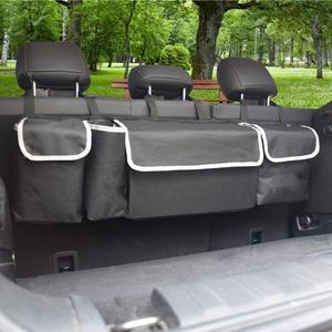 Organizador de coche con muestra gratuita, el organizador de maletero que le proporcionará el mayor espacio de almacenamiento posible, utilízelo como almacenamiento para el asiento trasero. - Product Image 4