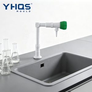 <span class=keywords><strong>Robinet</strong></span> de laboratoire en plastique ABS simple <span class=keywords><strong>pour</strong></span> <span class=keywords><strong>eau</strong></span> froide, pure et distillée, avec col de cygne orientable et fixation sur plan de travail - Product Image 4