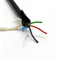 Cable de Sondeo Inclinómetro Flexible 4*0.5mm² de Cobre Desnudo con Aislamiento de PE y Refuerzo LCP para Monitoreo Geotécnico