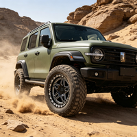 Jantes forgées tout-terrain personnalisées à déport profond 18 19 20 21 pouces 5X112 5X120 5X114.3 6X135 5X115 pour course de dragster Jeep Wrangler
