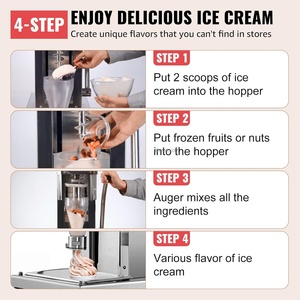 Licuadora para Helado de Yogur, Máquina Realista para Hacer Helados de Frutas en Miniatura - Product Image 3