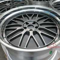 Rines de Aleación de Aluminio Forjado de 2 Piezas Personalizados de 18, 19, 20, 21, 22, 23 y 24 Pulgadas, 5x112, 5x114.3, 5x120, para Autos de Pasajeros M2, M3, M4