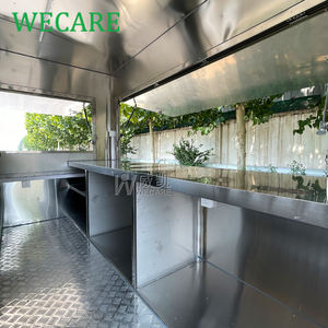 WECARE personnalisé mobile de petite taille burger restauration rapide snack bar restaurant <span class=keywords><strong>voiture</strong></span> entièrement équipée boulangerie burger camion de nourriture remorque à vendre - Product Image 6
