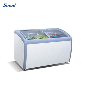 260/360/460l Curved Glass Door Ice <b>Freezer</b> Display <b>Freezers</b> Ddh-260x Display <b>Freezers</b> - Product Image 4