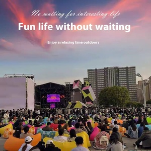 Modern Single <strong>Air</strong> Mattress Portable Foldable Inflatable <strong>Sofa</strong> for Outdoor Camping Living Room for Lunch Break <strong>Bed</strong> Popular - Product Image 3