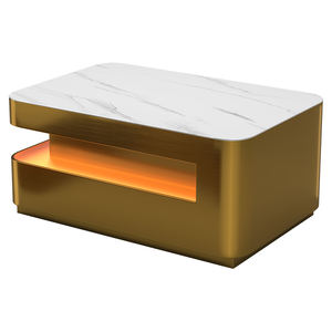 שולחן בר מפלדה זוהרת ישירות מהמפעל לשימוש במועדוני קריוקי ומועדוני לילה - עיצוב מודרני הניתן להתאמה אישית - Product Image 1