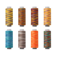 Hilo de coser para máquina de coser doméstica, rollos pequeños personalizados, hilo de reparación de mano multicolor Diy, 300 yardas, 10 unids/set