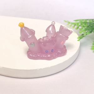 <span class=keywords><strong>Château</strong></span> lumineux en résine, 4 styles, châteaux 3D colorés, miniatures pour scrapbooking, accessoires de bricolage, <span class=keywords><strong>d</strong></span>écoration intérieure, accessoires de maison de poupée - Product Image 2