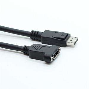 Câble d'extension DVI mâle-mâle à montage sur panneau, gaine PVC DP 1.2v pour moniteur - MÂLE-MÂLE - Product Image 1