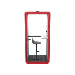 Cabina Acústica Modular para Oficina que Ahorra Espacio con Puerta de Vidrio Templado - Product Image 2