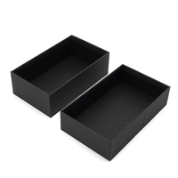 Boîtes personnalisées avec logo, boîte cadeau rigide en carton avec estampage à chaud or, finition mate, couvercle et base, pour chaussettes en fourrure
