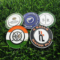 Jetons de poker de luxe personnalisés 2025 avec logo, impression par sublimation, jetons de golf