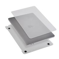Coque dure douce au toucher de haute qualité directe d'usine étui anti-rayures transparent vierge pour MacBook air 13 M1 13.3 "15" 16"