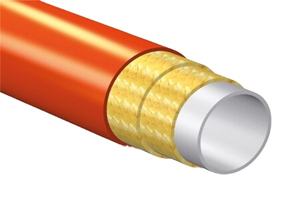 Tuyau hydraulique thermoplastique tressé en fibre SAE 100R8 <span class=keywords><strong>haute</strong></span> <span class=keywords><strong>pression</strong></span> <span class=keywords><strong>300</strong></span> <span class=keywords><strong>bars</strong></span> <span class=keywords><strong>flexible</strong></span> -40°C à +93°C - Product Image 2