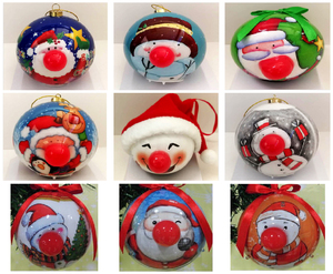 Breloque en mousse personnalisable à motif floral rétro coloré - Ornement de Noël pour sapin et décoration festive de la maison - Product Image 5