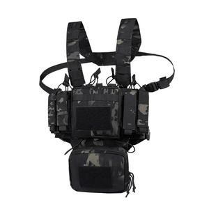 Nice Design Detachable Tactical Chest Rig Utility <b>Molle</b> Mag Pouch <b>Bag</b> IFAK Catchall Men's Waist Belt Pack - Product Image 5