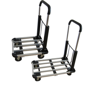 Plegable de aluminio plataforma camión con telescópicas de manejar y plataforma - Product Image 4