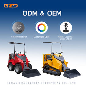 GZD 300kgs kompak Skid Steer 1070kg EPA sesuai Mini Loader untuk Amerika Utara - Product Image 6