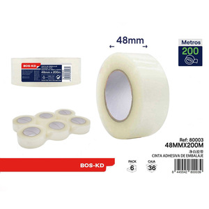 Bos-Kd Packing Tape 48mm X 100m <b>Strong</b> <b>Adhesion</b> Multi Color For Packaging And Logistics - Product Image 2
