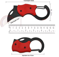 Couteau pliant à griffes d'aigle pour usage quotidien