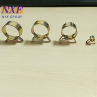 NXF USN A36/DIN17100/EN 10025-2/JIS G3101 Couleur Bande en acier au carbone zingué Collier de serrage élastique pour tuyau