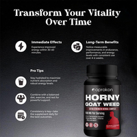 OEM Horny Goat Weed 1000mg Capsules XXTRA Strength Herbal Complex Tribulus Maca Supplément pour la performance masculine, l'énergie et l'endurance