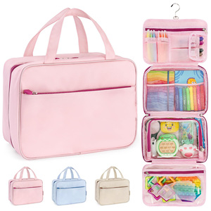 Organisateur de voyage pour enfants, <span class=keywords><strong>sac</strong></span> suspendu <span class=keywords><strong>multi</strong></span>-compartiments résistant à l'eau pour jouets - Product Image 5
