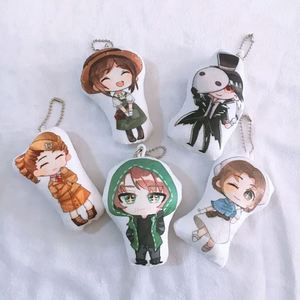 Porte-clés et coussins décoratifs en peluche personnalisés, forme irrégulière, style anime - Product Image 1
