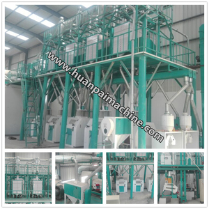 80 tonnes par jour toutes les céréales machine de moulin à farine de maïs farine de maïs fraiseuse - Product Image 3