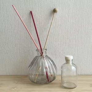 New Nordic Simple Transparent Hydroponic Terrarium Flower Pot Glass Bud Vase Table Decorative Candle Holder <strong>Diffuser</strong> <strong>Bottle</strong>
