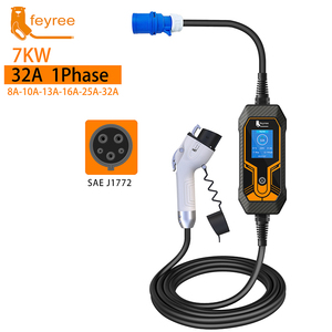 สำหรับ FYE02 เครื่องชาร์จรถยนต์ไฟฟ้าแบบพกพา 7KW สำหรับใช้ในบ้าน รุ่นใหม่ ชนิดที่ 2 ชนิดที่ 1 GB/T/ สำหรับเฟส 1 อินพุต 85-264V - Product Image 5