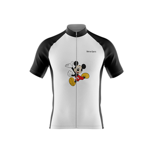 OEM ODM venta al por mayor niños <span class=keywords><strong>ciclismo</strong></span> Jersey transpirable patrón personalizado bicicleta camisa para chico - Product Image 3