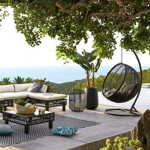 Hiện đại mây ngoài trời ban công & Sân treo ghế Rocking <span class=keywords><strong>Swing</strong></span> chim của Tổ thiết kế - Product Image 3