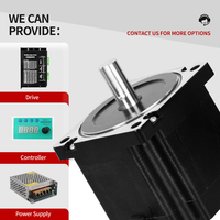 Kit de contrôleur de routeur CNC hybride Kaihong DM860H, couple de 4,5 Nm, 4 axes, moteur pas à pas Nema 34, 86*86*80mm