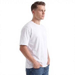 เสื้อยืดคอกลมสีแดงแขนสั้นสำหรับผู้ชาย EVER GLOW ผ้าวิสโคส/คอตตอน ระบายอากาศได้ดี เป็นมิตรกับสิ่งแวดล้อม แบบเรียบ ไม่มีลาย ด้านหน้าเป็นผ้าถัก - Product Image 1