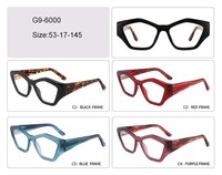 G9-6000 Haute Qualité Spécialisé Acétate Coloré Italiy Lunettes Lunettes Optiques Cadres En Stock Ordinateur Lumière Bleue Lunettes