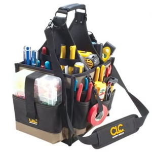 Échantillon gratuit : Outils pour la vente en gros de sacs Oxford robustes personnalisés, sacs à outils multi-poches pour jardiniers, électriciens/carpentiers - Product Image 1