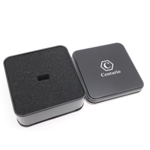 Tùy Chỉnh Phổ Biến Quảng Trường Kim Loại Dập Nổi Rỗng Trò Chơi Hộp Thiếc Tùy Chỉnh In Ấn Tinplate Cho Thẻ Cho Nến Thủ Công Sử Dụng In Offset - Product Image 6