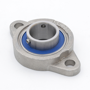 Unidades <span class=keywords><strong>de</strong></span> Rodamiento con Montaje en Brida <span class=keywords><strong>de</strong></span> Acero Cromado y Aleación <span class=keywords><strong>de</strong></span> Zinc FL000, 2 Pernos, Orificio Cilíndrico SKFL000 con Tornillo <span class=keywords><strong>de</strong></span> Fijación - Product Image 1