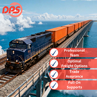 Agente de Transporte de Carga Rápido por Ferrocarril + Envío Exprés UPS DHL de China a Europa, México, Francia, Alemania, Polonia, Servicio Puerta a Puerta