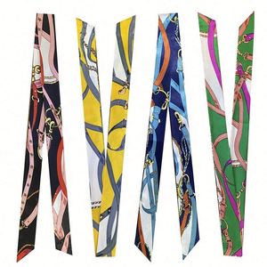 Accesorios para el Cabello de Mujer, Diademas de Seda y Satén, Diseño Floral de Diseñador Famoso, Personalizables, con Cinta Estrecha para Mujer, a la Moda - Product Image 1