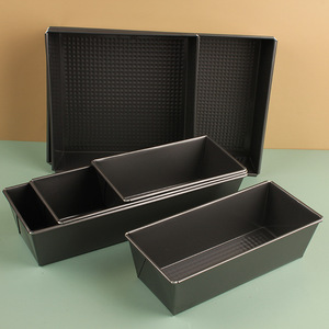 Không dính Carbon thép bánh mì nướng bánh mì khuôn tổ ong hộp hình chữ nhật Baking Pan hộp bánh - Product Image 1